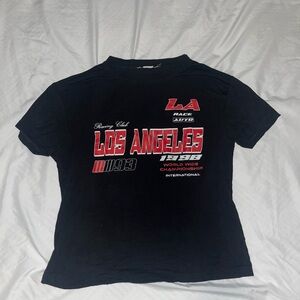 Black Los Angeles Graphic T-Shirt